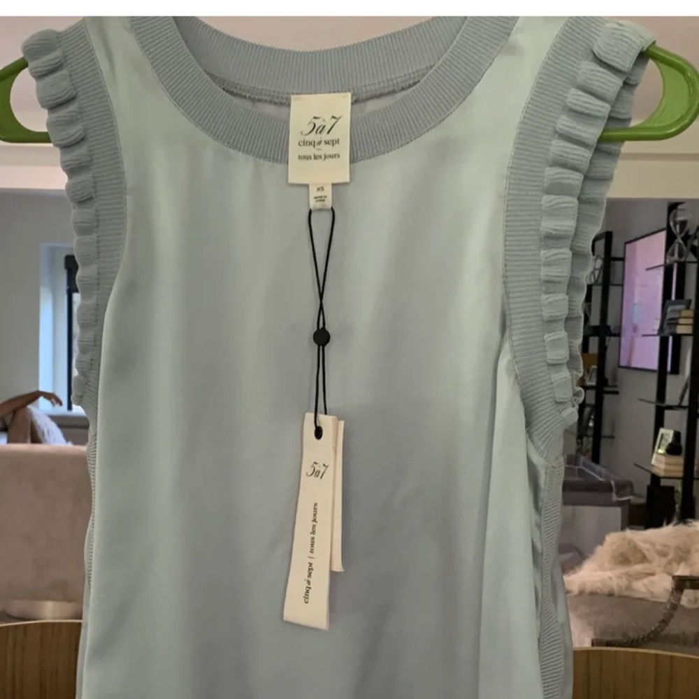 CINQ A SEPT SET LENORE TOP WITH WIDE LEG BOTTOMS